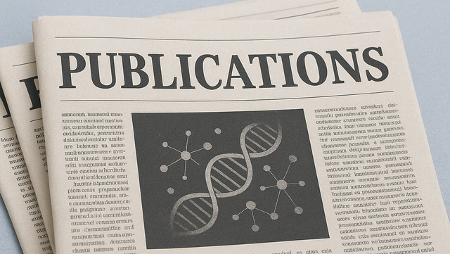 Image of a newspaper with the word PUBLICATIONS written in Caps on it