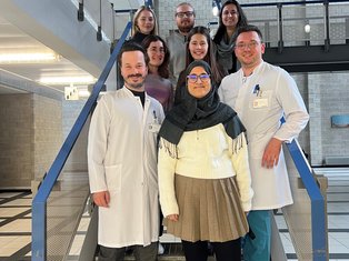 Photo of the lab members