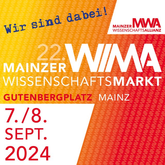 Flyer with Logo of Mainzer Wissenschaftsallianz